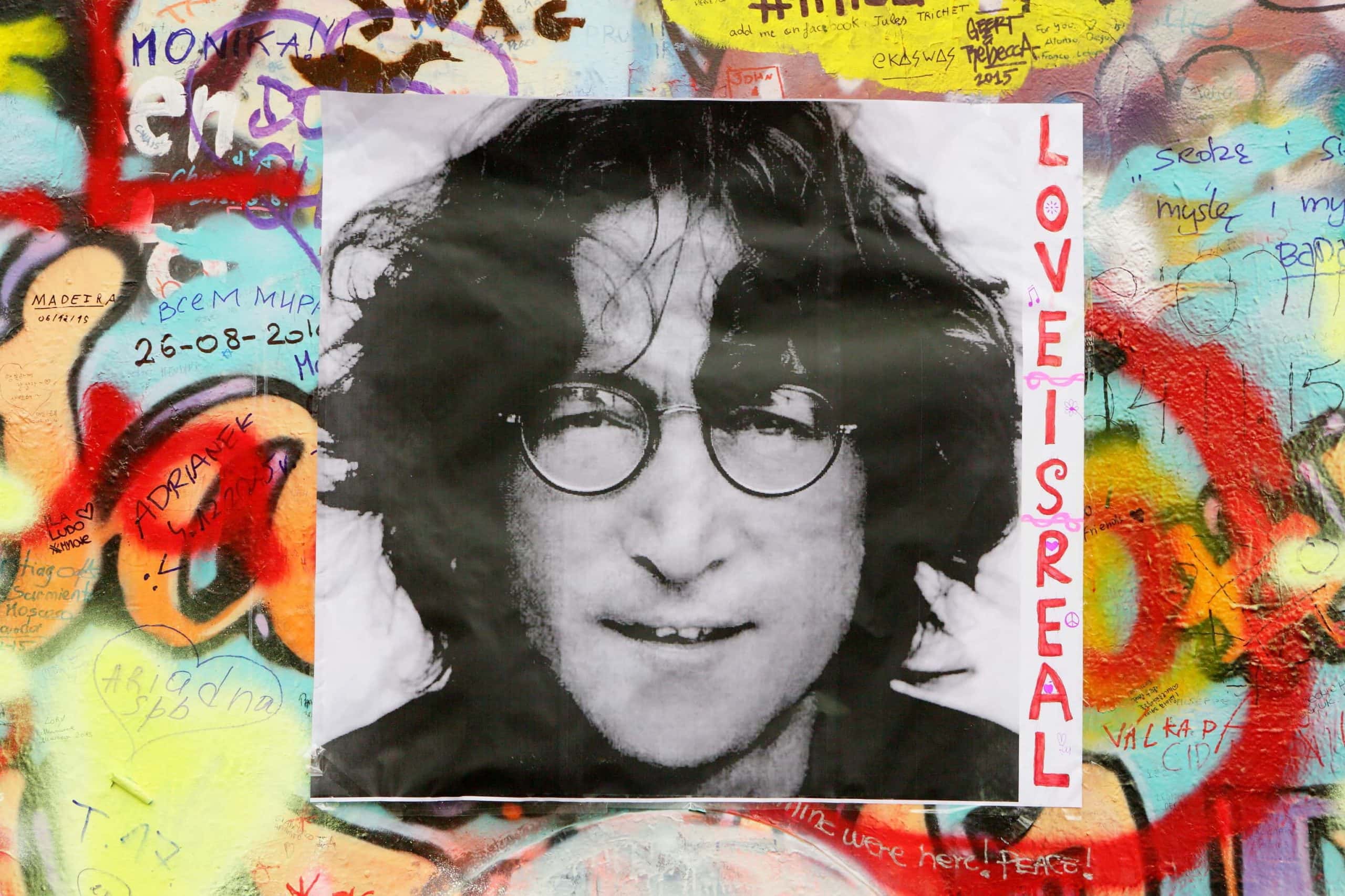 John Lennon Bild Bitcoin