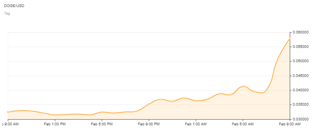 Dogecoin Kurs Explodiert Nach Elon Musk Tweet