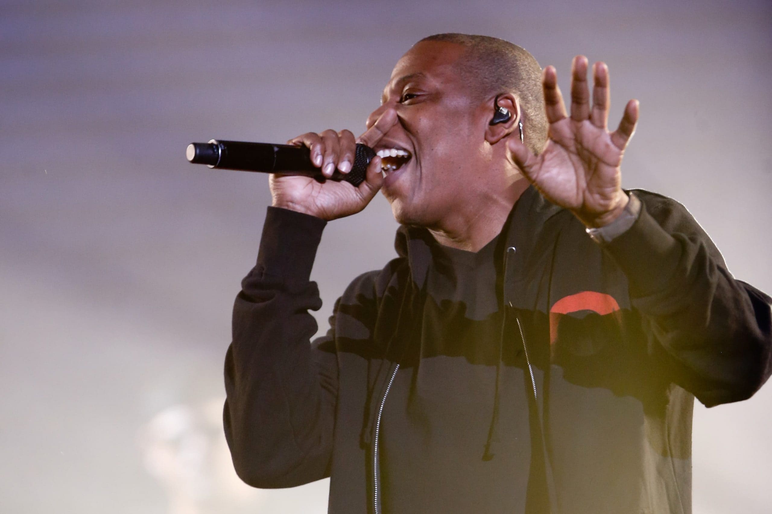 Rapper Jay-Z 2014 beim Global Citizen Festival in New York