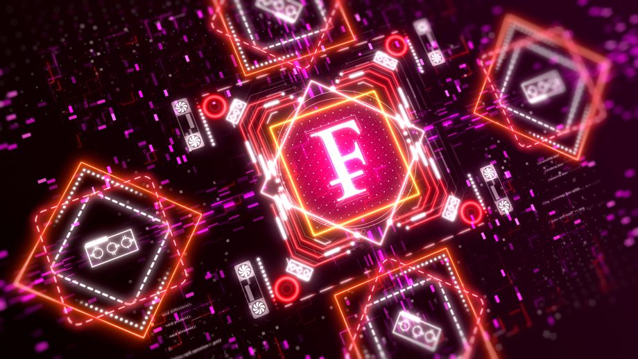 Sygnum Bank launcht Festgeldprodukt auf Stablecoin-Basis Das Logo des Schweizer Franken in digitalisierter Form.