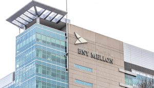 Ein Geschäftsgebäude der BNY Mellon Bank.