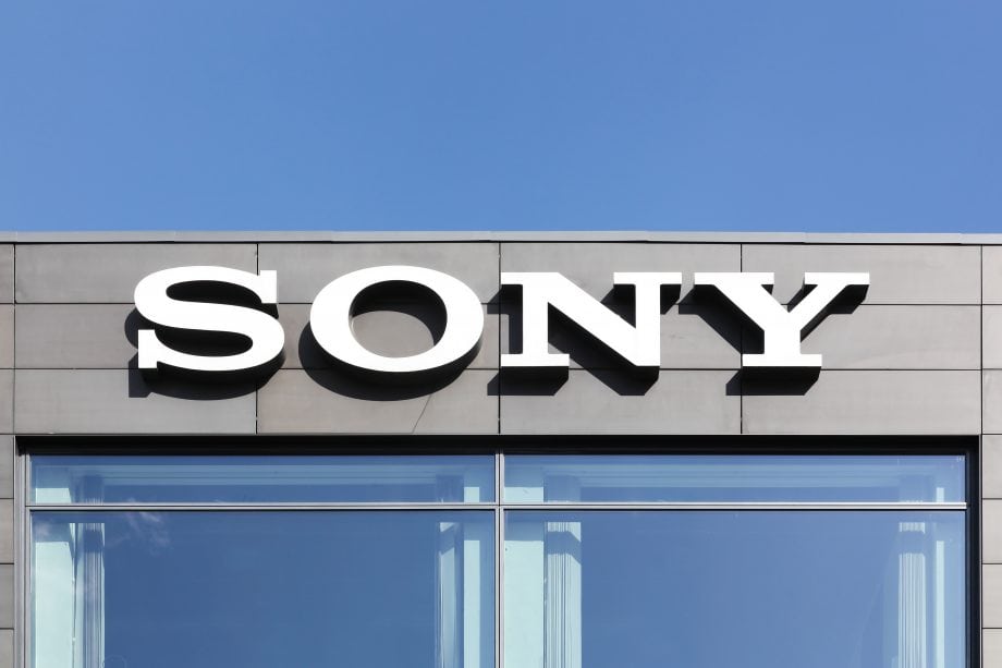 THETA: Sony Europe schließt sich als Enterprise Validator an Sony Logo in Ballerup, Dänemark