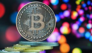 Bitcoin-Münze