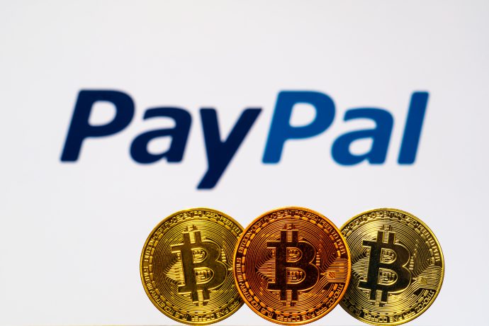 PayPal und Bitcoin.