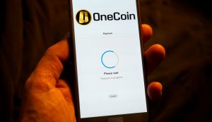 Onecoin-App auf Handy