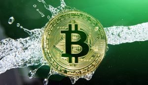 Symboldbild Bitcoin-Geldwäsche