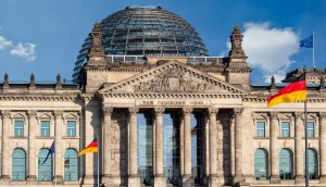 Der deutsche Bundestag.