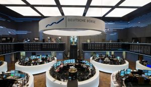 Die Räumlichkeiten der Deutschen Börse