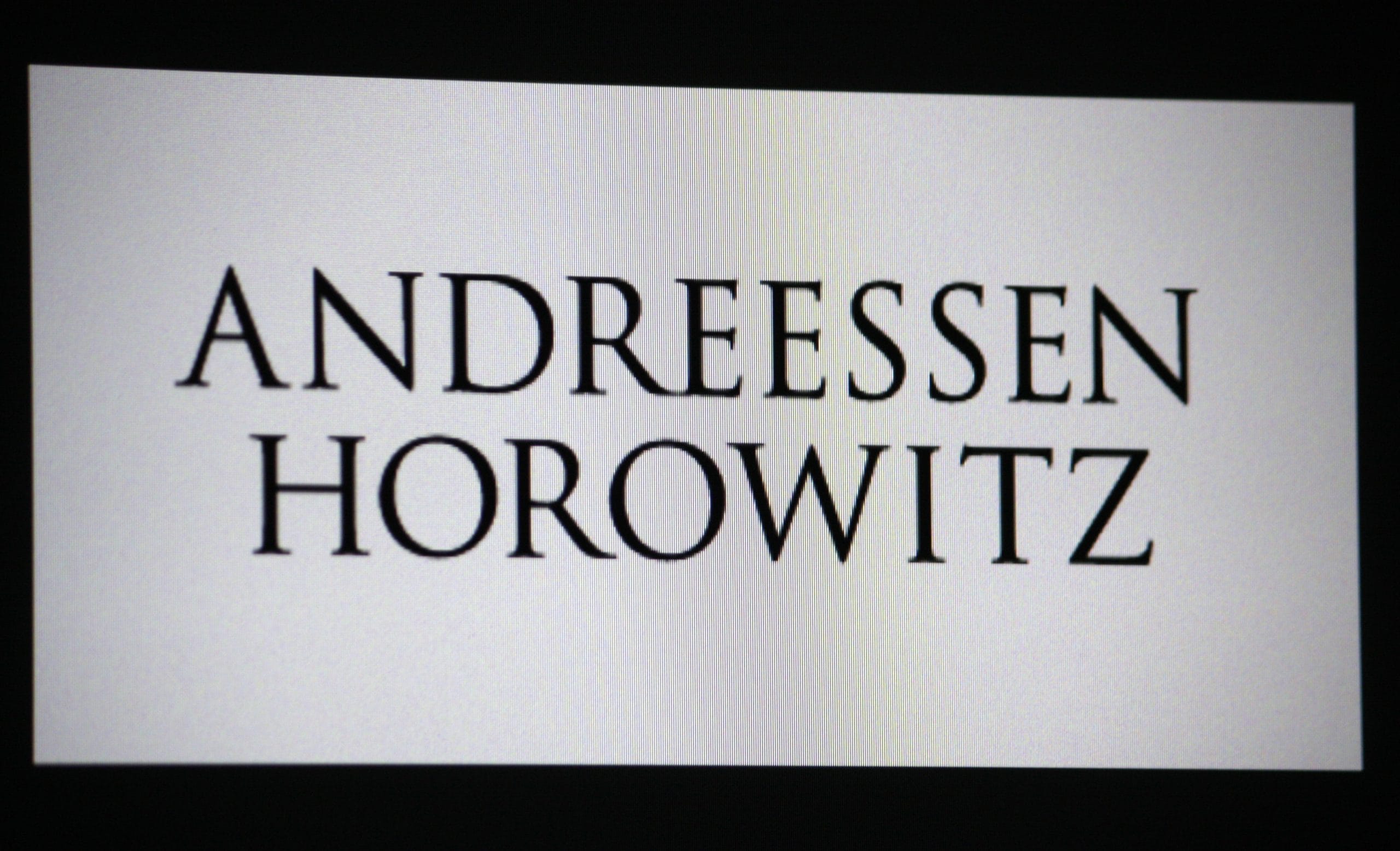 Andreessen Horowitz Logo