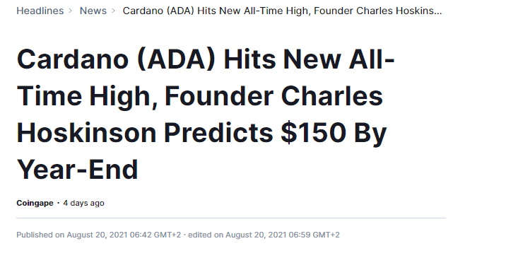 Cardano (ADA) is attracting more and more scammers 7 Cardano (ADA) is attracting more and more scammers