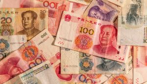 Yuan Banknoten als Gegenentwurf zu Bitcoin