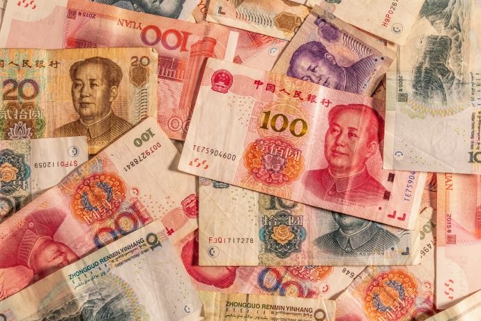 Yuan Banknoten als Gegenentwurf zu Bitcoin