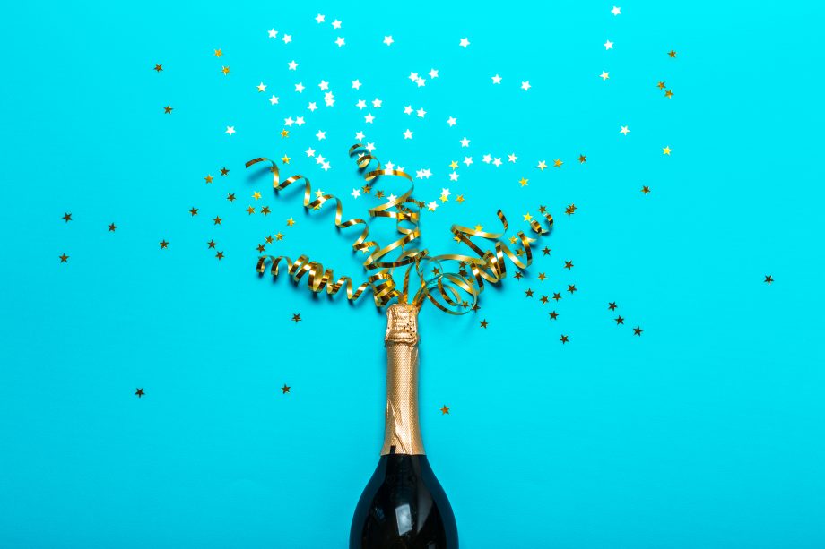 Bitcoin erreicht neues Allzeithoch – wie geht es jetzt weiter? Champagnerflasche