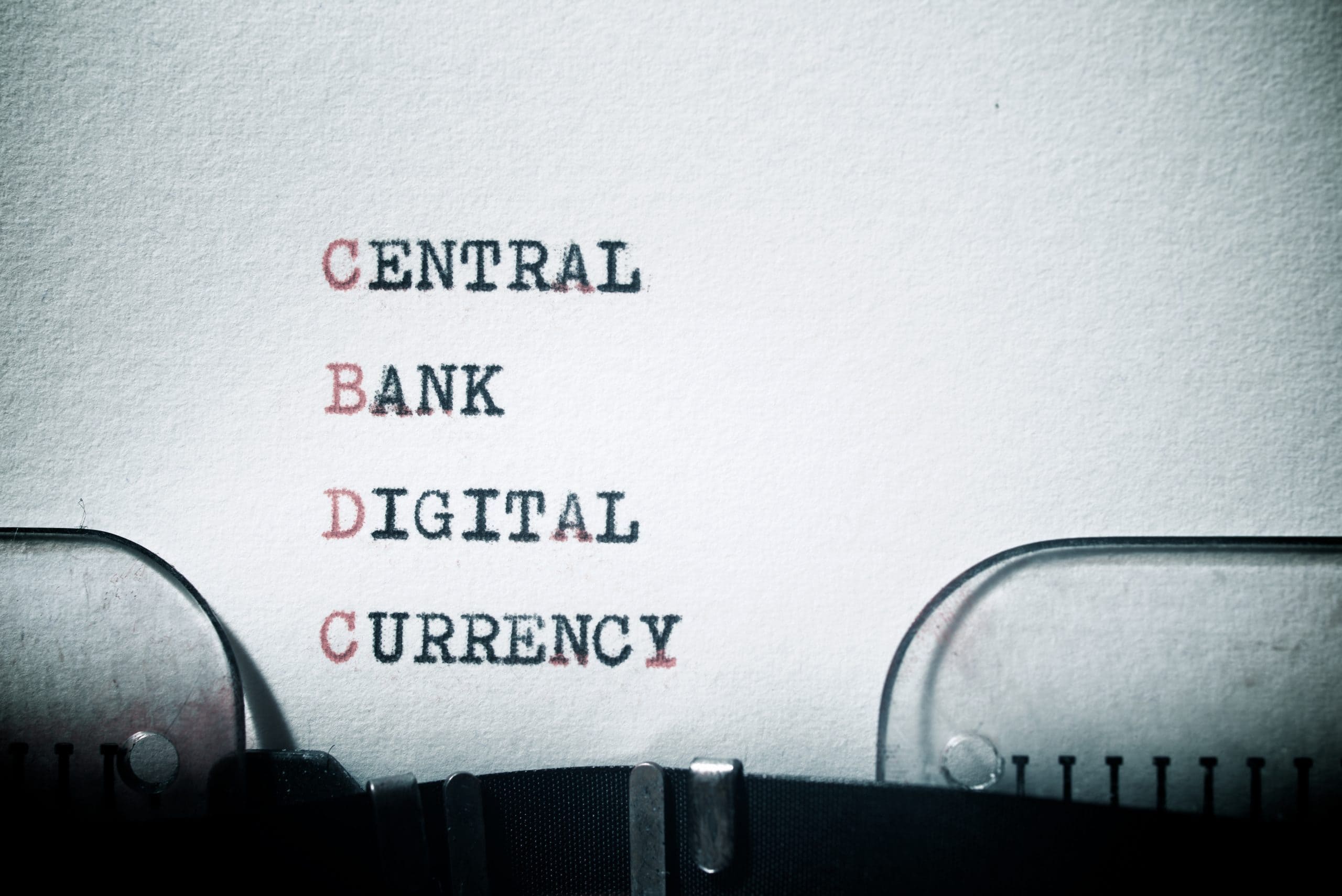 Central Bank Digital Currency Schreibmaschine