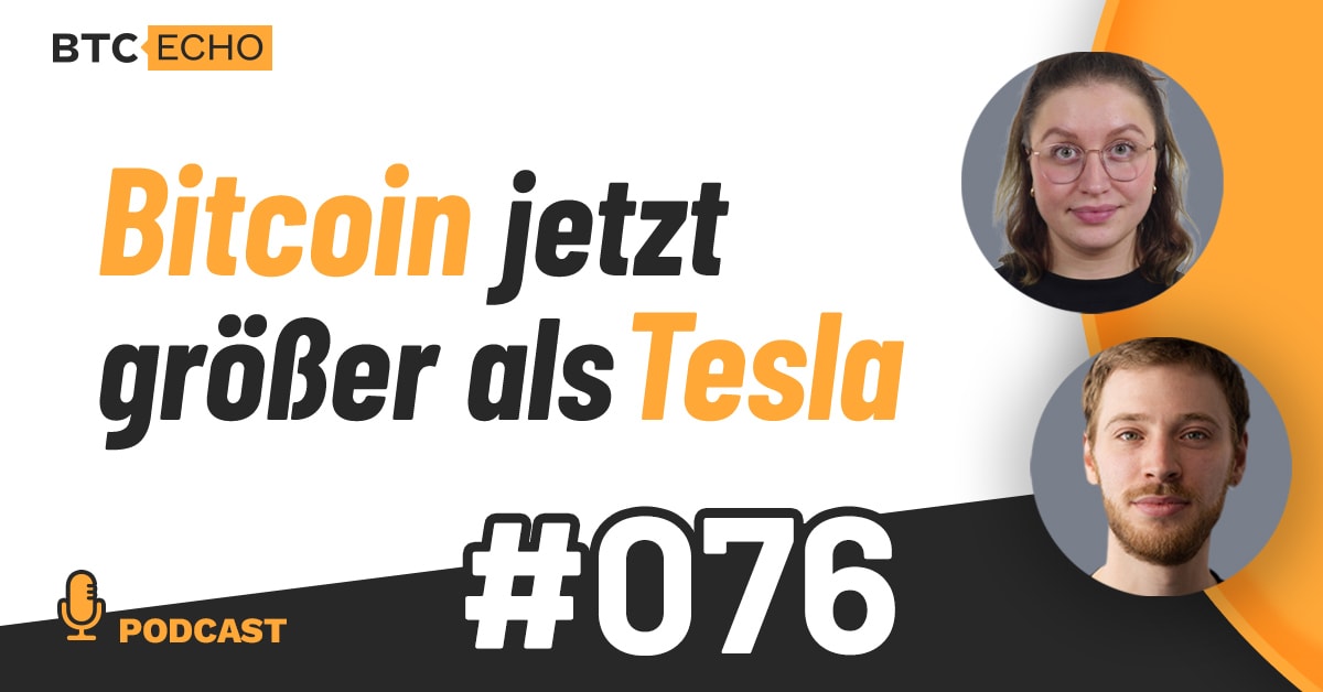 Bitcoin flippt Tesla