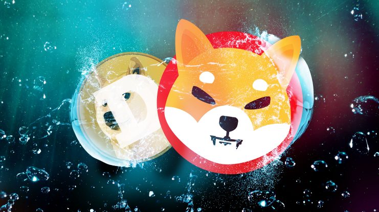 Memecoins wie Shiba Inu und Dogecoin als Blase dargestellt