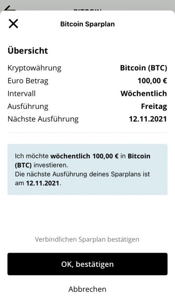 Bison Sparplan Feature