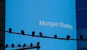 Morgan Stanley Logo mit Raben