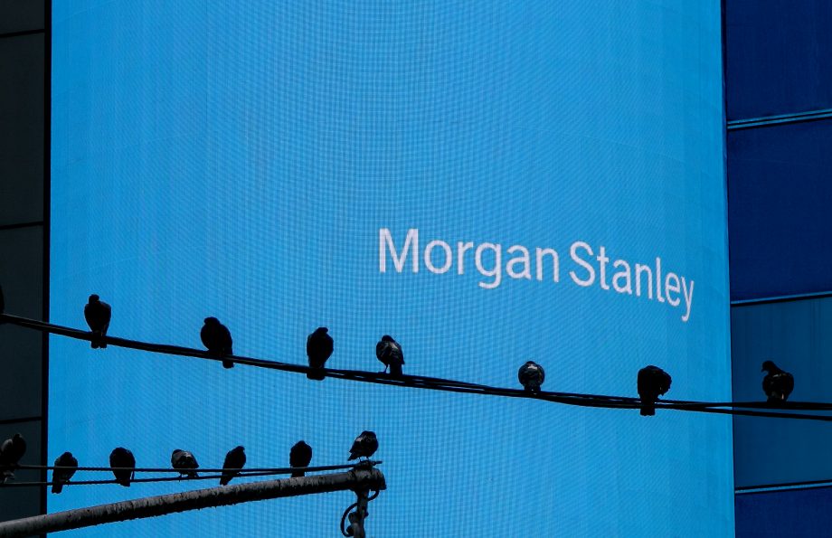 Morgan Stanley Logo mit Raben