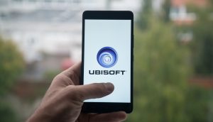 Ubisoft Logo auf Smartphone