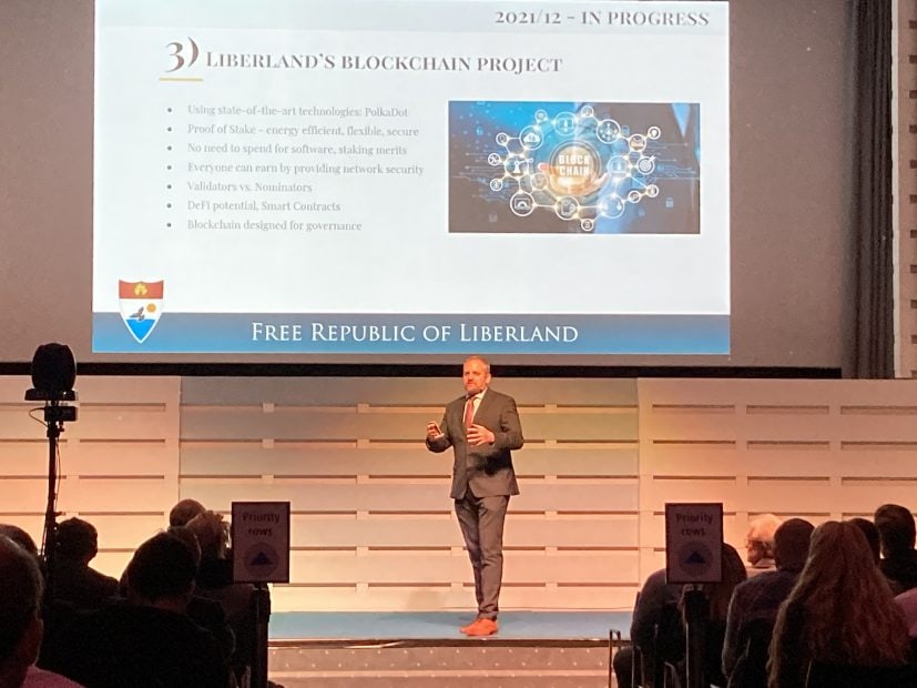 Liberland Präsident Vít Jedlicka