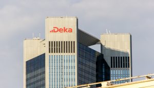DekaBank Gebäude in Frankfurt am Main.
