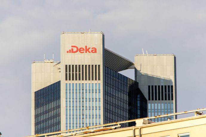 DekaBank Gebäude in Frankfurt am Main.