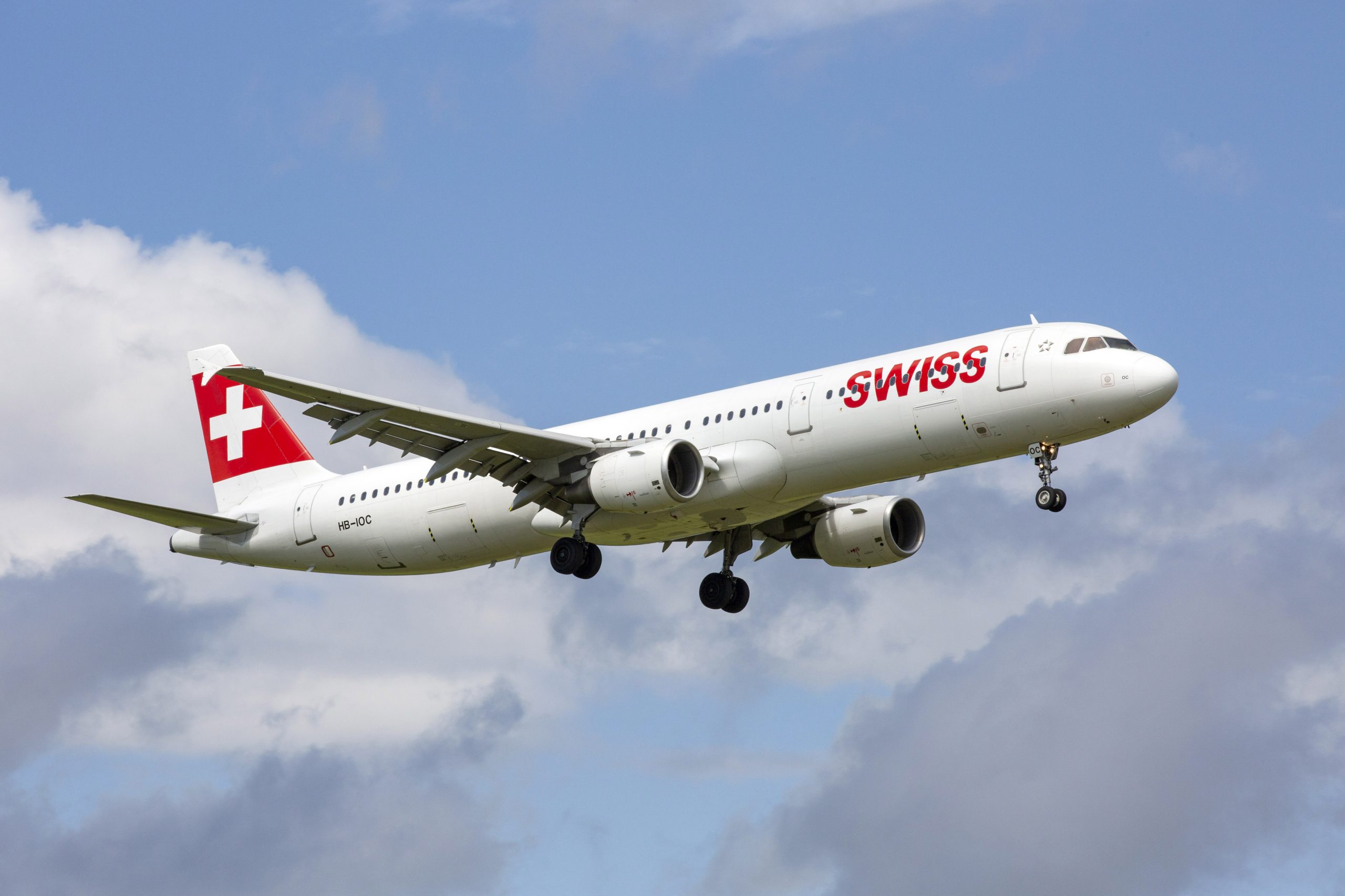 Flugzeug der Swiss Gesellschaft