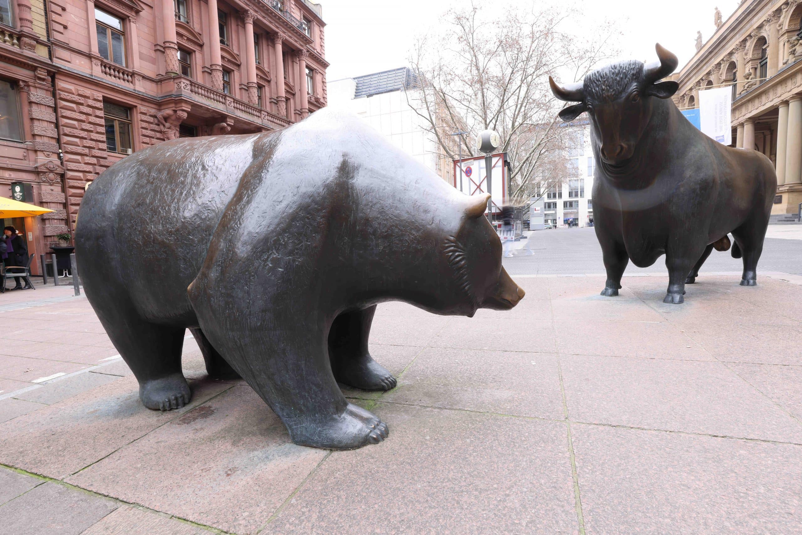 Aktienhandel an der Börse Frankfurt