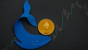 Blauwal nebst Ehtereum Coin