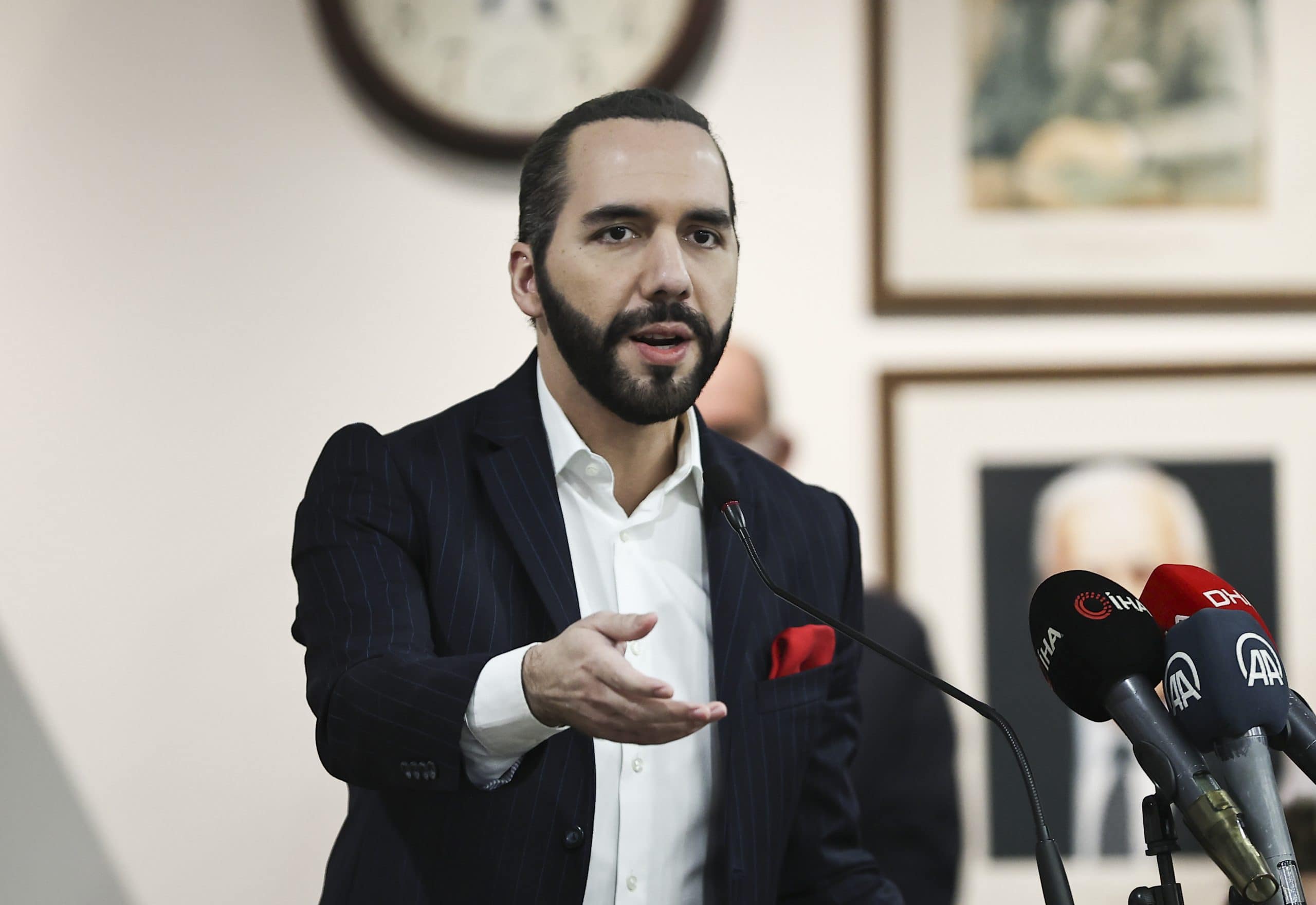 Nayib Bukele. Präsident El Salvador