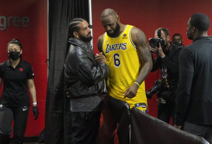 Drake und LeBron James