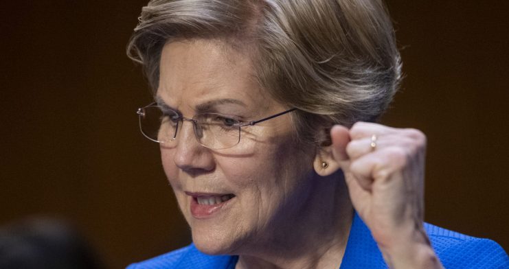 Bitcoin-Gegnerin Elizabeth Warren