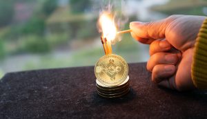 Binance verbrennt BNB Token.