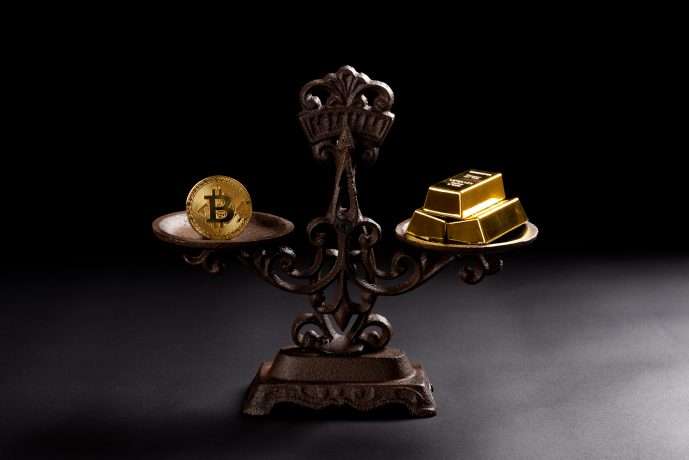 Bitcoin und Gold