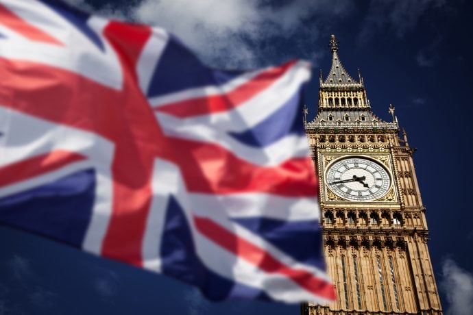 UK Flagge Big Ben