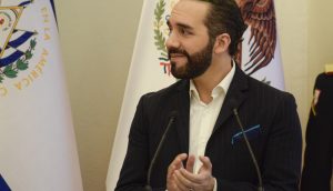 Nayib Bukele, Präsident von El Salvador.