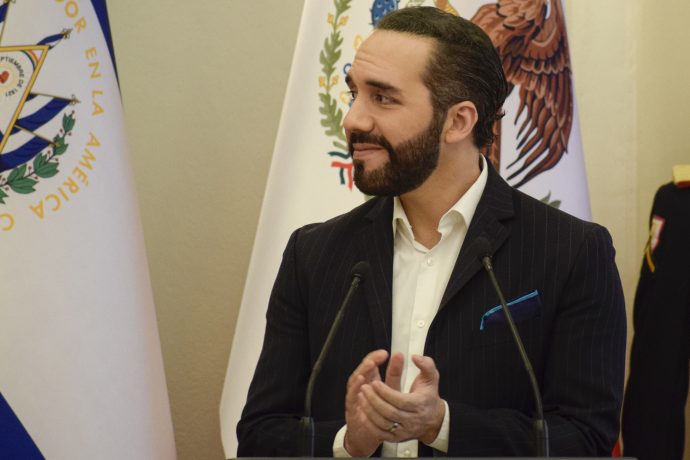 Nayib Bukele, Präsident von El Salvador.