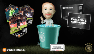 Fanzone Titelbild mit einem NFT Charakter