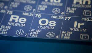 Das Edelmetall Osmium