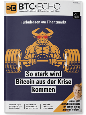 BTC-ECHO Magzin Juni 2022 Cover Ausgabe # 60