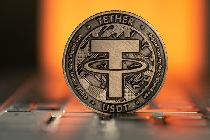 Tether USDT als Münze