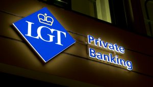 LGT Privatbank bietet Krypto Investment an.