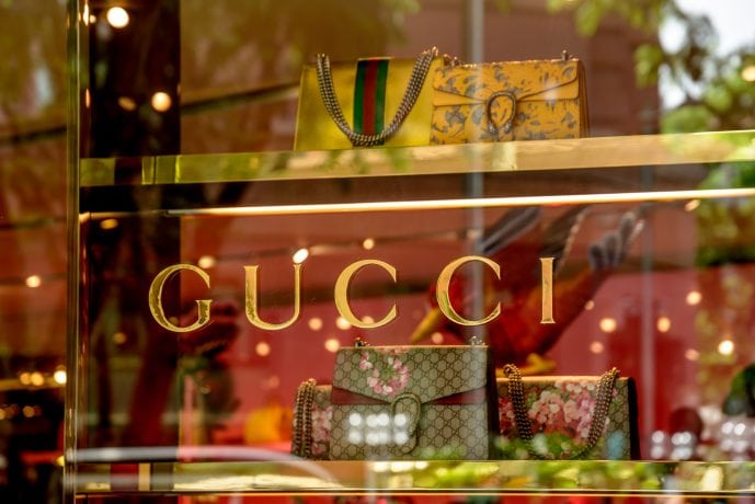 Gucci Schaufenster