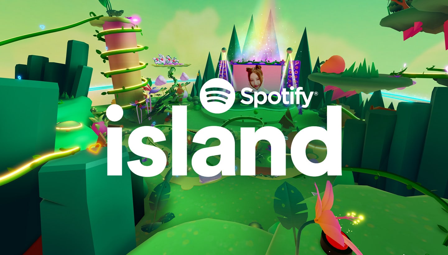 Spotify Island im Metaverse.