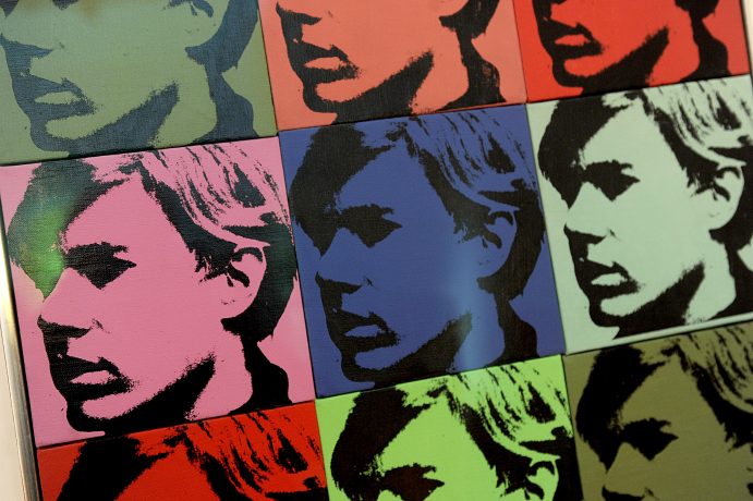 NFT Andy Warhol Portrait