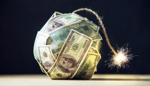 US-Dollar als Bombe