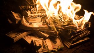 US-Dollar im Feuer