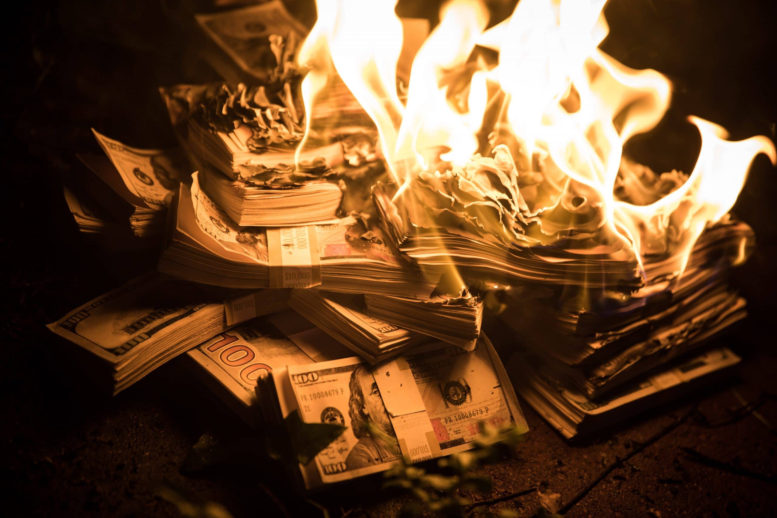 US-Dollar im Feuer