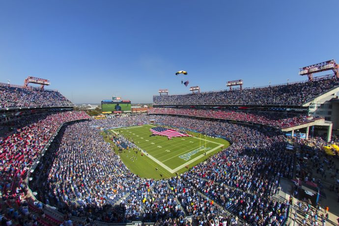 Football-Stadion in Texas